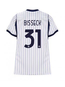 Ženski Nogometna dresi replika Inter Milan Yann Bisseck #31 Gostujoči 2026-27 Kratek rokav